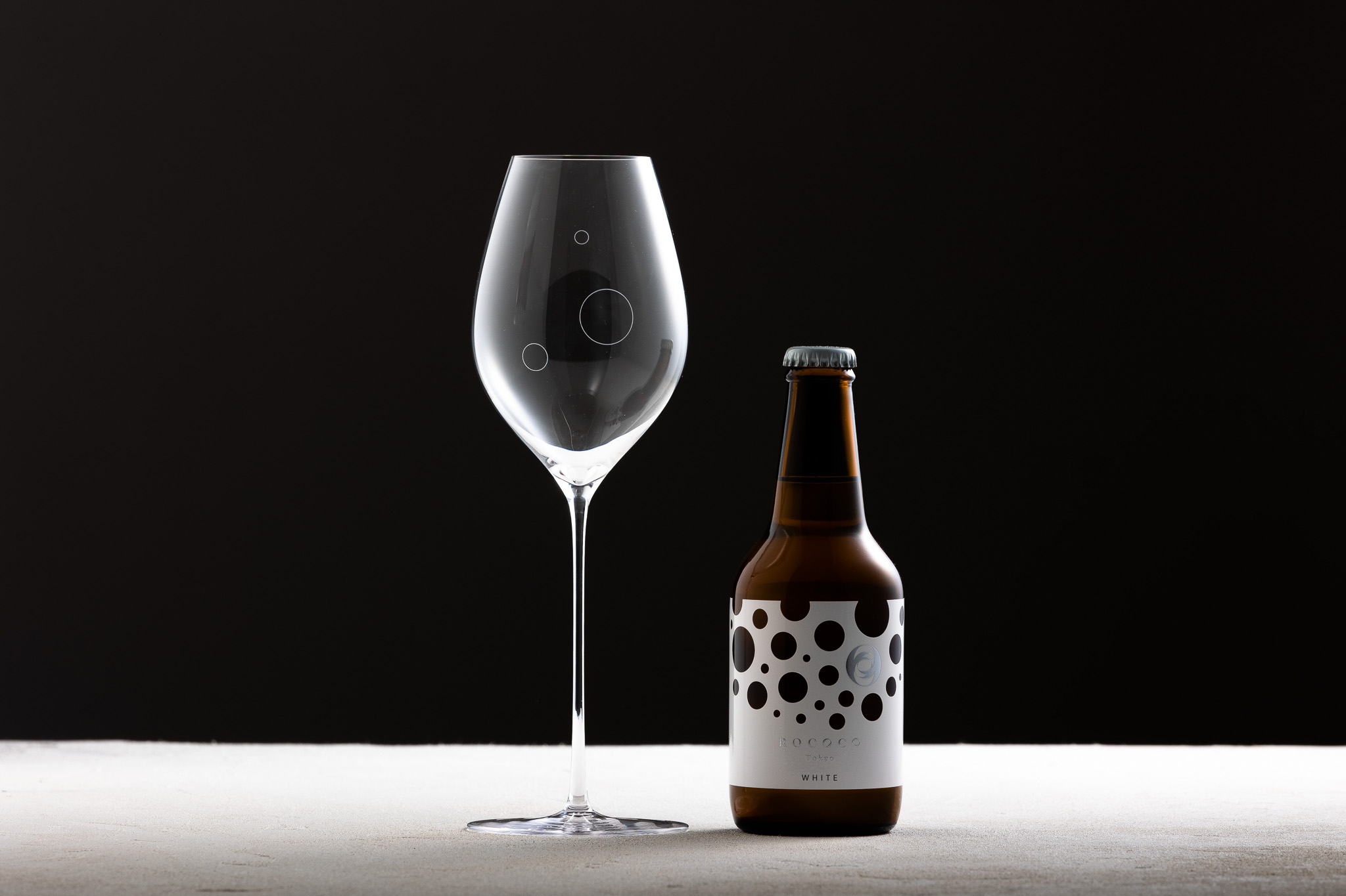 ROCOCO GLASS 日本で最もエレガントなビールグラス「ROCOCO Tokyo GLASS」が誕生!